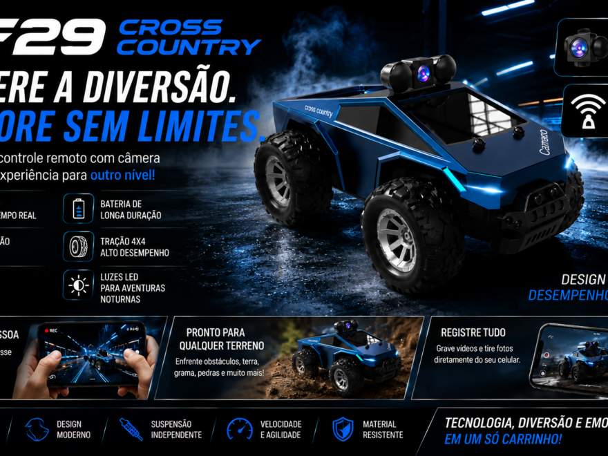 KF29 CROSS COUTRY COM CÂMERA